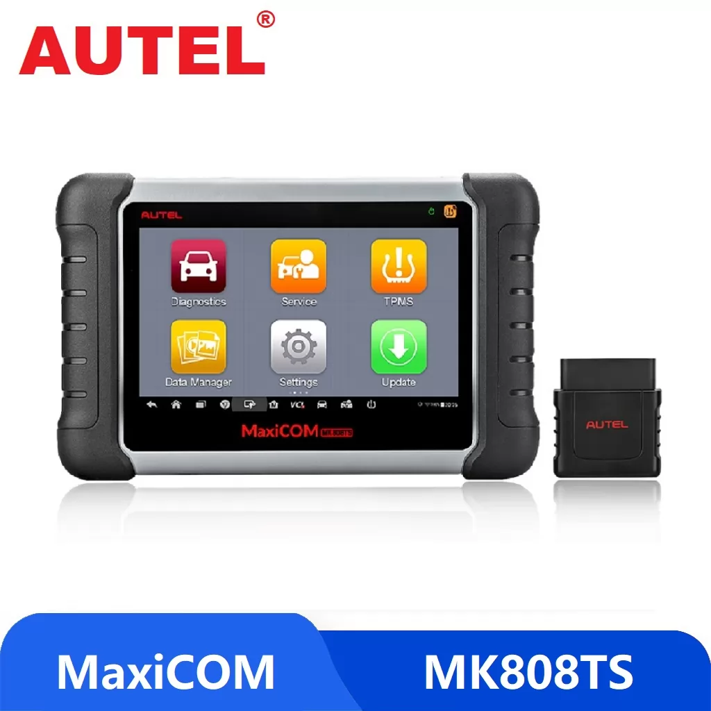 Autel MaxiCOM MK808TS OBD2 II Car Diagnostic ScanPAD Key Coding TPMS Program