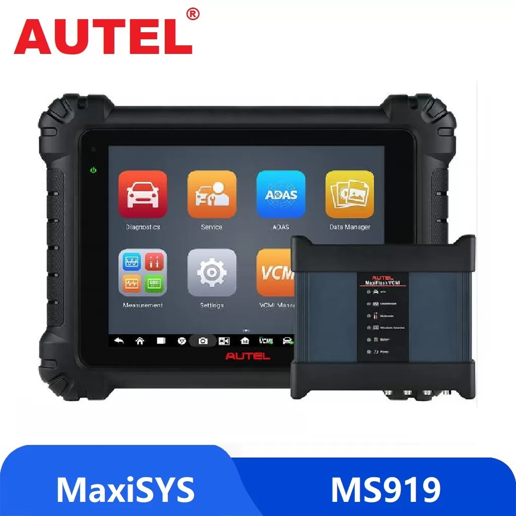 Autel MaxiSYS MS919 Advance Diagnostic Scanner w/ MaxiFlash VCI/J2534 - All  Tire – All Tire Supply