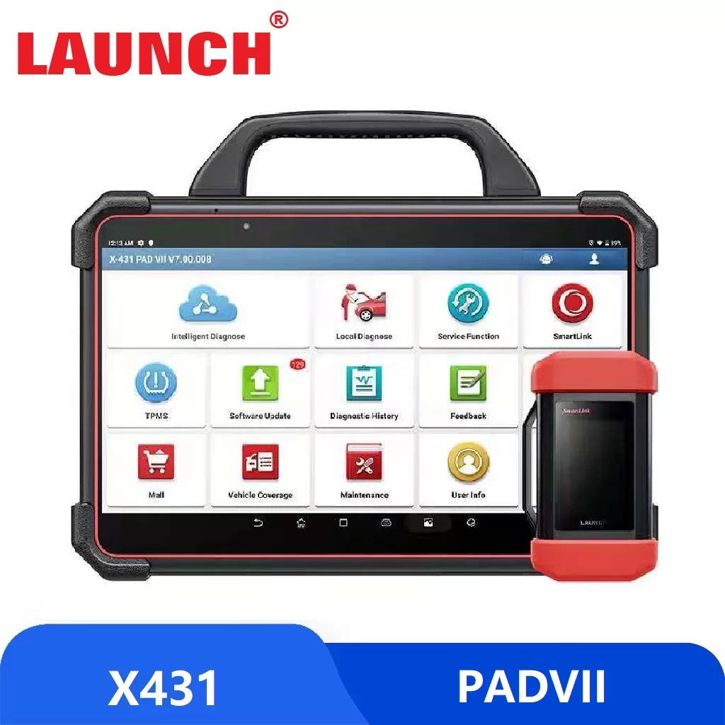 Launch Original X431 PADVII PAD7 Diagnostic Tool with Smartlink C online programming function the updated one for PAD5