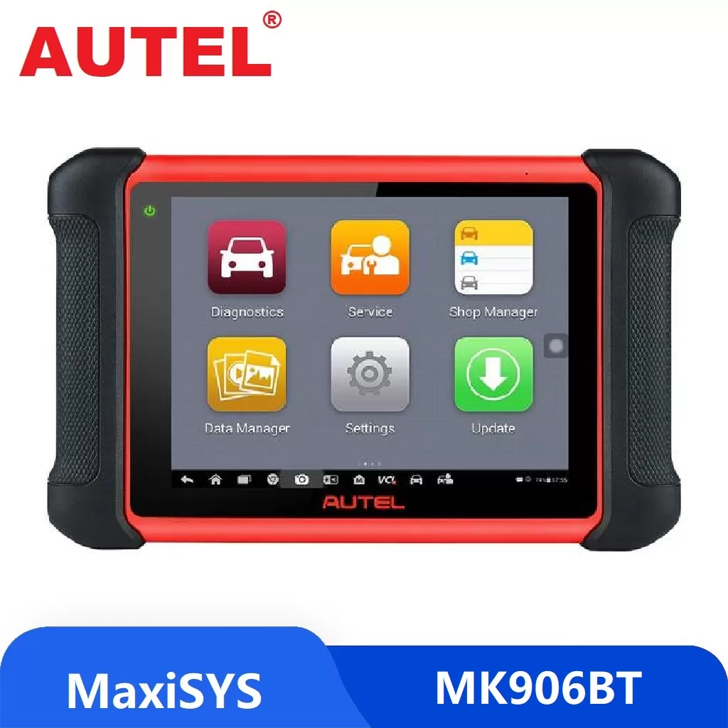 Autel MaxiCOM MK906BT Blue-tooth OBD2 Diagnostic Scanner ECU Coding, 31 Services, All system Diagnosis, Upgraded Version of Maxisys MS906BT