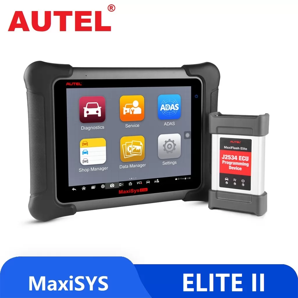 Autel Maxisys Elite II Diagnostic Tool with J2534 ECU Programming Upgraded Version of Maxisys Elite/Maxicom MK908p