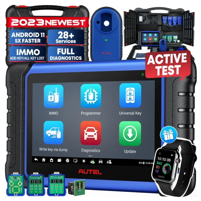 Autel IM508S XP200 Programming Car Keys 28+ Function All System OBD2 Scanner Car Diagnostic Tool Autel IM508S