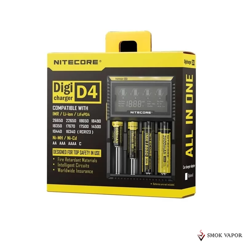 Nitecore Intellicharger D4 Charger