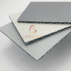 What are aluminum core composite panels used for?