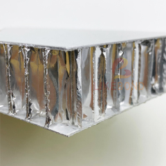 How do you make a honeycomb aluminum panel?