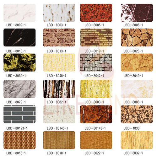 Color Catalog of Aluminum Sheet