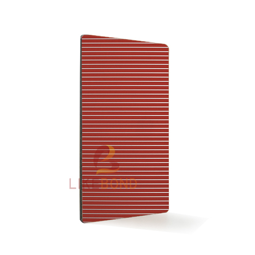 polyurethane and aluminium composite cladding