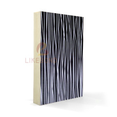 Indentation of composite sandwich panels with aluminum foam board