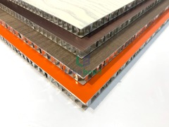 Decorative Laminate Cladding Metal Sheet Aluminum Honeycomb Panel