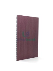 Fire-rated 6mm Aluminum 3D Panel