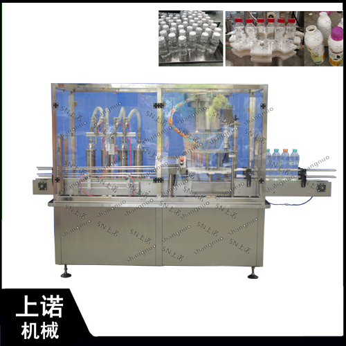 Automatic filling machine for alcohol disinfectant