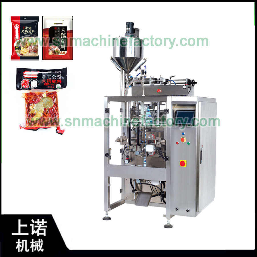Hot pot flavouring packaging machine