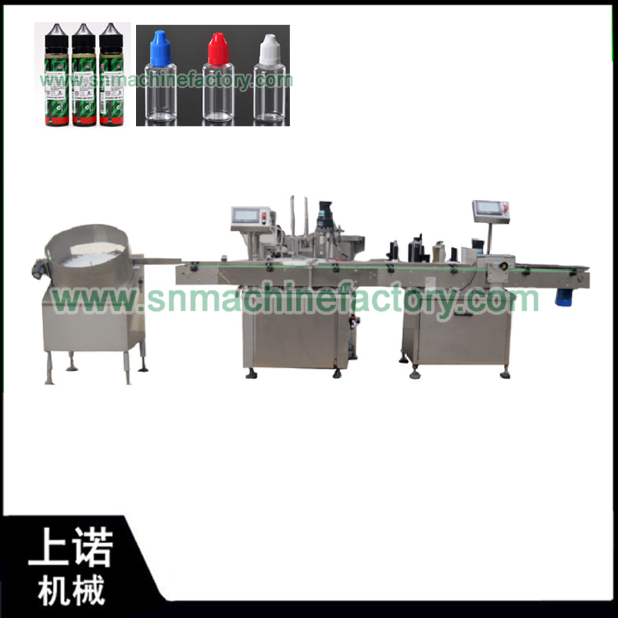 United States electronic cigarettes liquid filling line