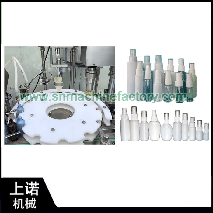 Floral water filling capping machine introduction