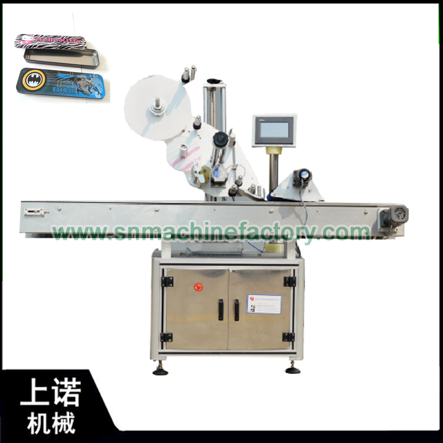 zhejiang Jinhua customers buy a pencil-box labeling machine