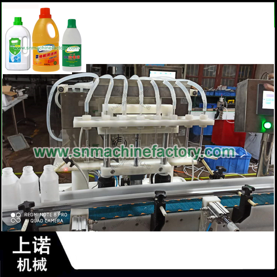 Colombia purchased disinfection filling machine