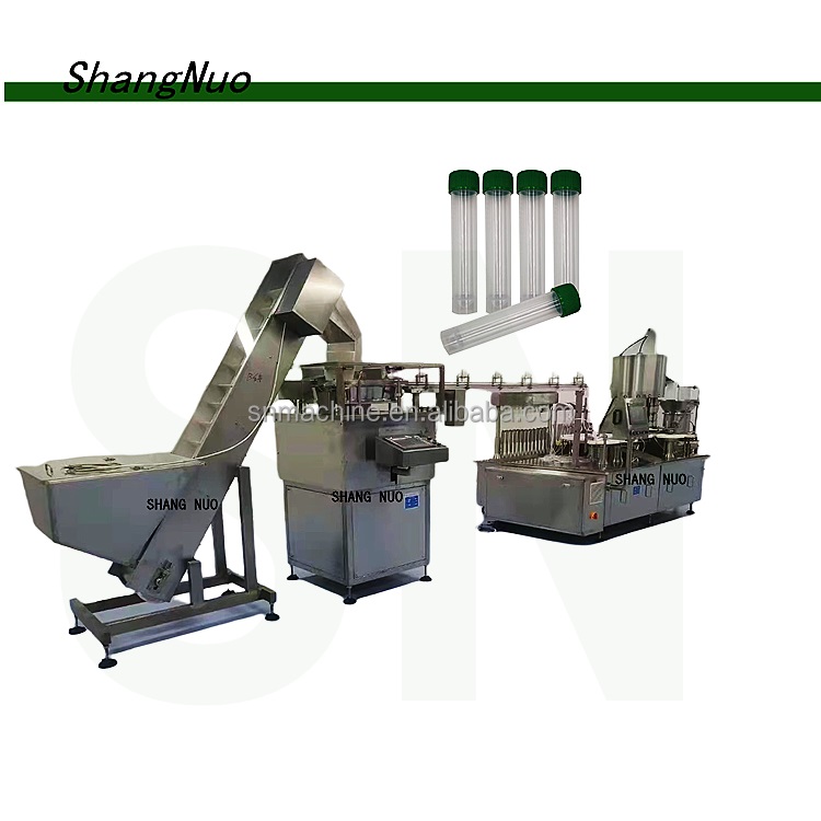 automatic detection reagent tube filling machine introduction