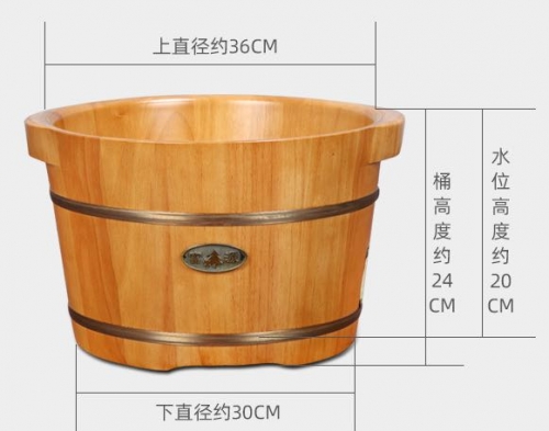 Foot Bath Barrel per pound