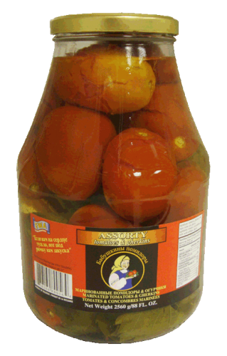 Assorted Marinated Tomato/Pickles 2.65Ltr