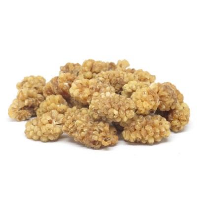 Organic Dried Mulberries White/Black 1 LB