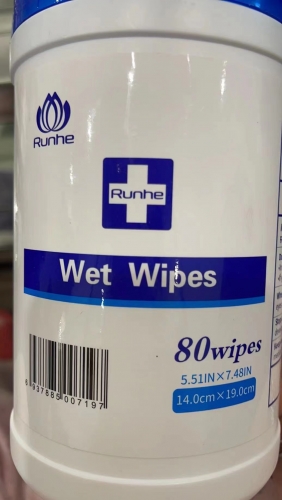 Runhe Wet Wipe 80 sheets