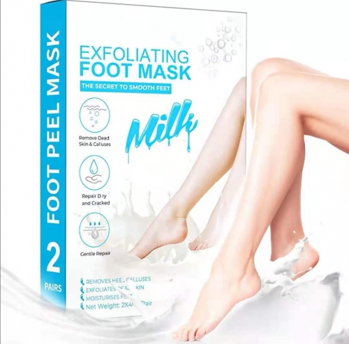 SEXROV Foot Peel Mask 2 Pairs Pack Milk