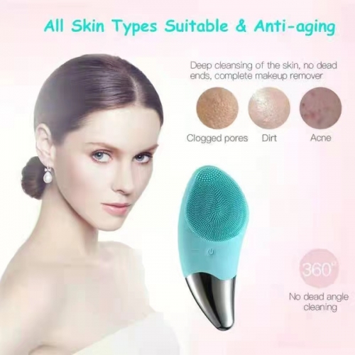 Silicone Facial Cleansing Brush New Edition