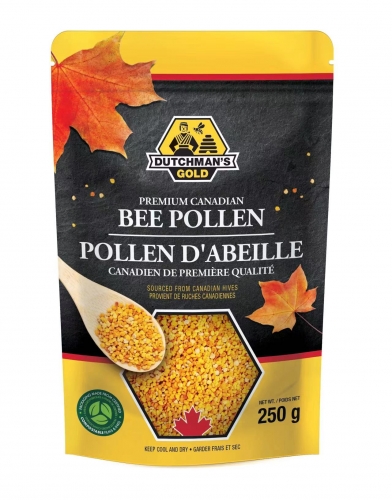 PREMIUM CANADIAN BEE POLLEN GRANULES  250G