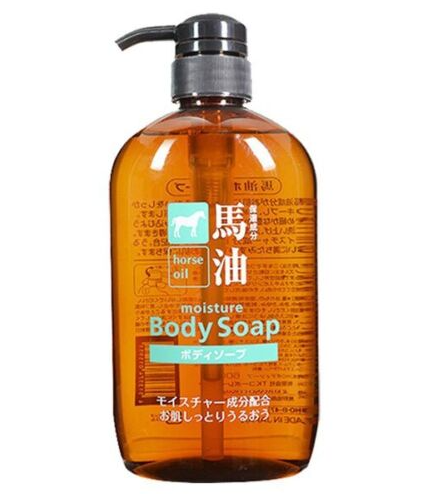 Horse Oil Body Soap 日本·熊野油脂马油沐浴露 600ml