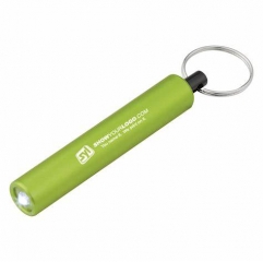 New plastic LED light small flashlight keychain