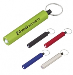 New plastic LED light small flashlight keychain