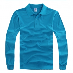 Advertising promotion multicolor can be customized logo long sleeves cotton t-shirt