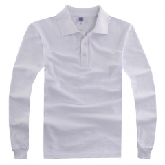 Advertising promotion multicolor can be customized logo long sleeves cotton t-shirt