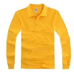 Advertising promotion multicolor can be customized logo long sleeves cotton t-shirt