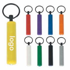 New plastic LED light small flashlight keychain