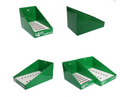 corrugated cardboard display