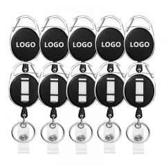 Retractable badge holder