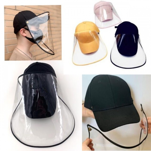 Anti-spray Detachable Mask Baseball Cap