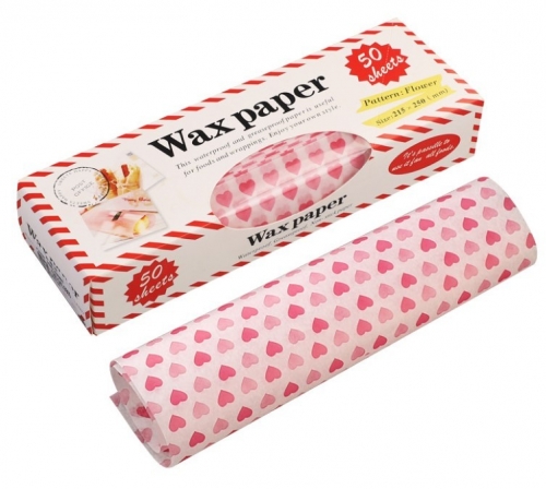 Food grade wax paper