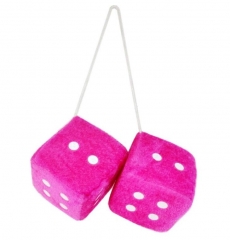 Plush dice