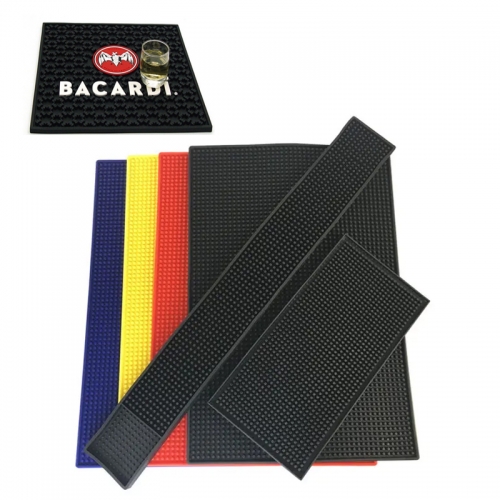 Square PVC bar mat