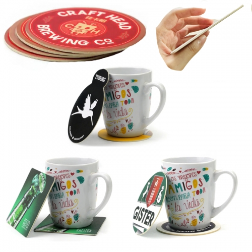 absorbent paper cup coaster