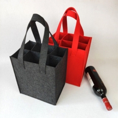 Felt wine bag