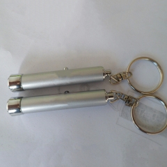 Mini led flashlight keychain