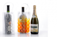 PVC plastic chilled wine bag