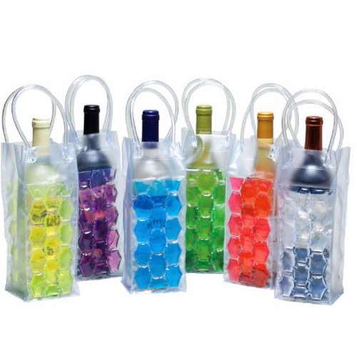 PVC plastic chilled wine bag