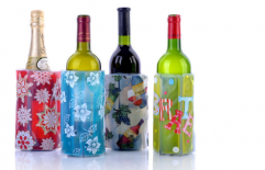 PVC plastic chilled wine bag