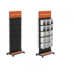 Universal Retail Shop Mobile Phone Case Display Rack Metal