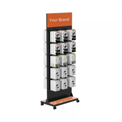 Universal Retail Shop Mobile Phone Case Display Rack Metal