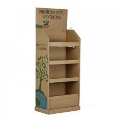 cardboard corrugated display